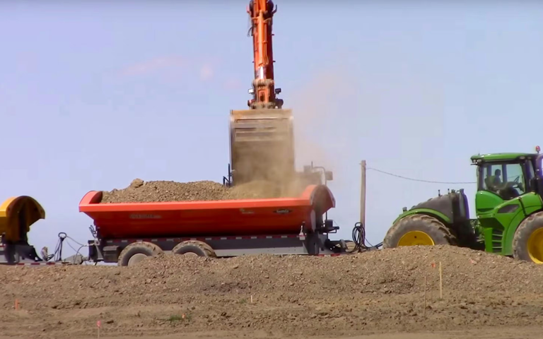 Global CM Used Two Excavators
