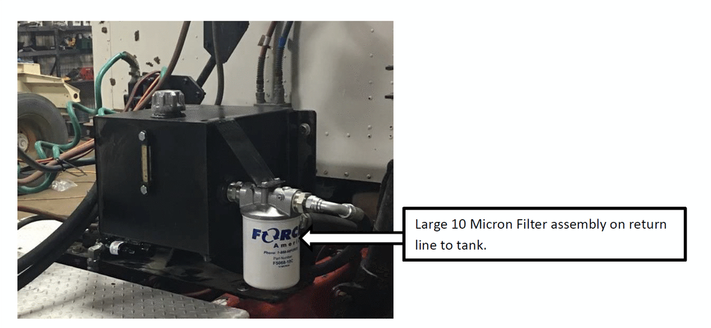 Single trailer hydraulics 2