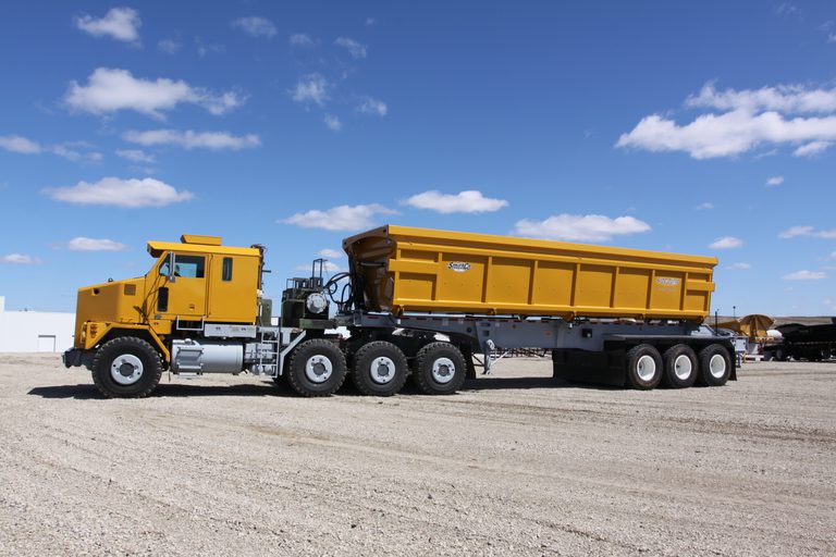 Mine trailer