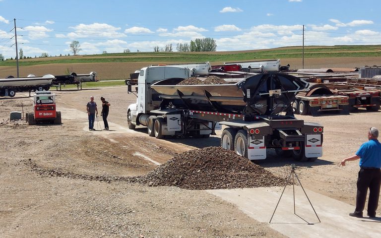 Trailer testing setup